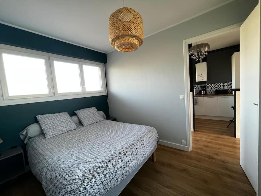 Apartamento T2 Lumineux Refais A Neuf Avec Parking ! Lorient Exterior foto